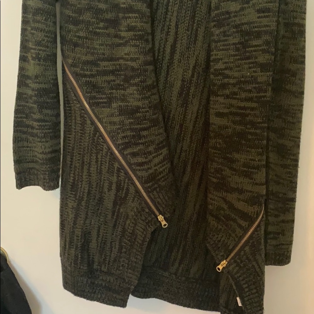 Green Cardigan - Picture 2 of 4